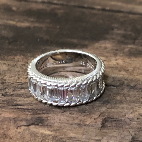 Judith Ripka Jewelry - Judith Ripka sterling silver CZ band